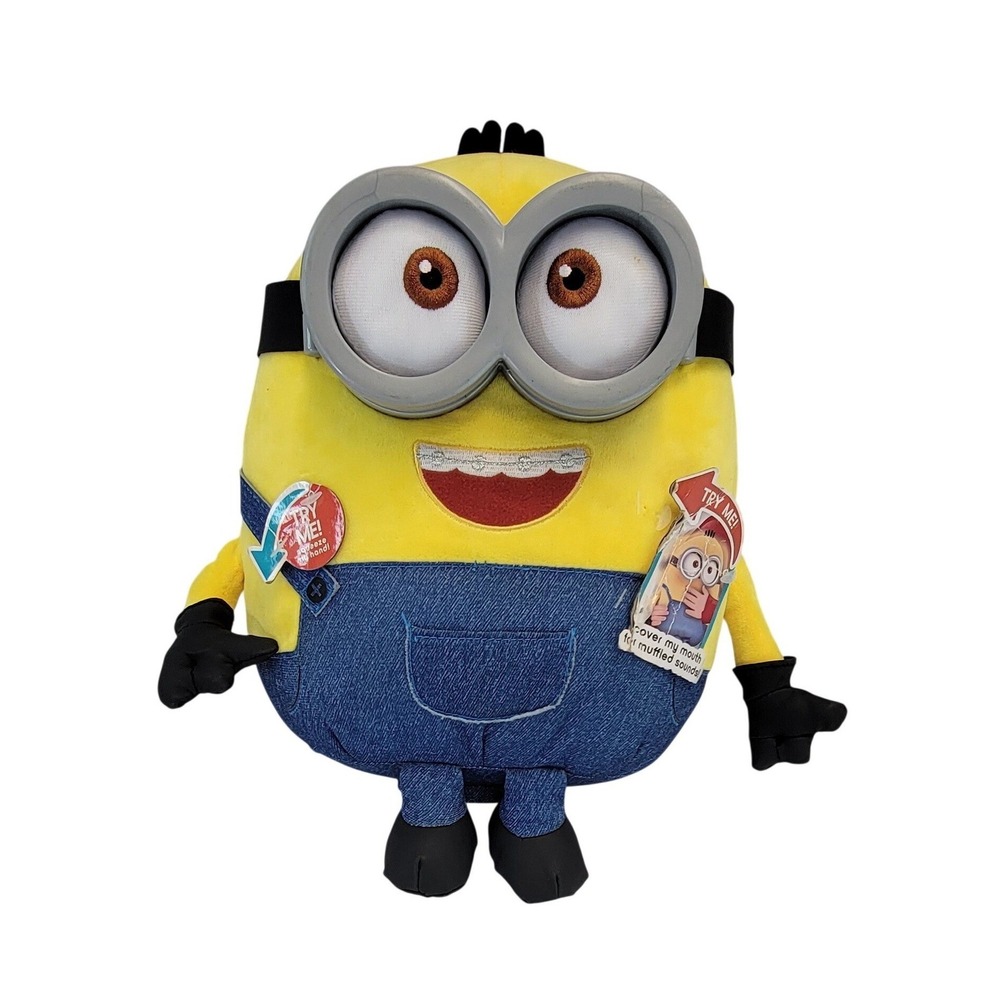 Despicable Me Minion Talking Plush‎ Toy Interactive Fun Sounds